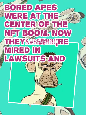 Crypto monkey nft
