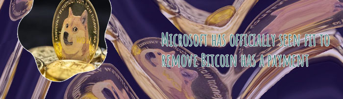Microsoft accepting dogecoin